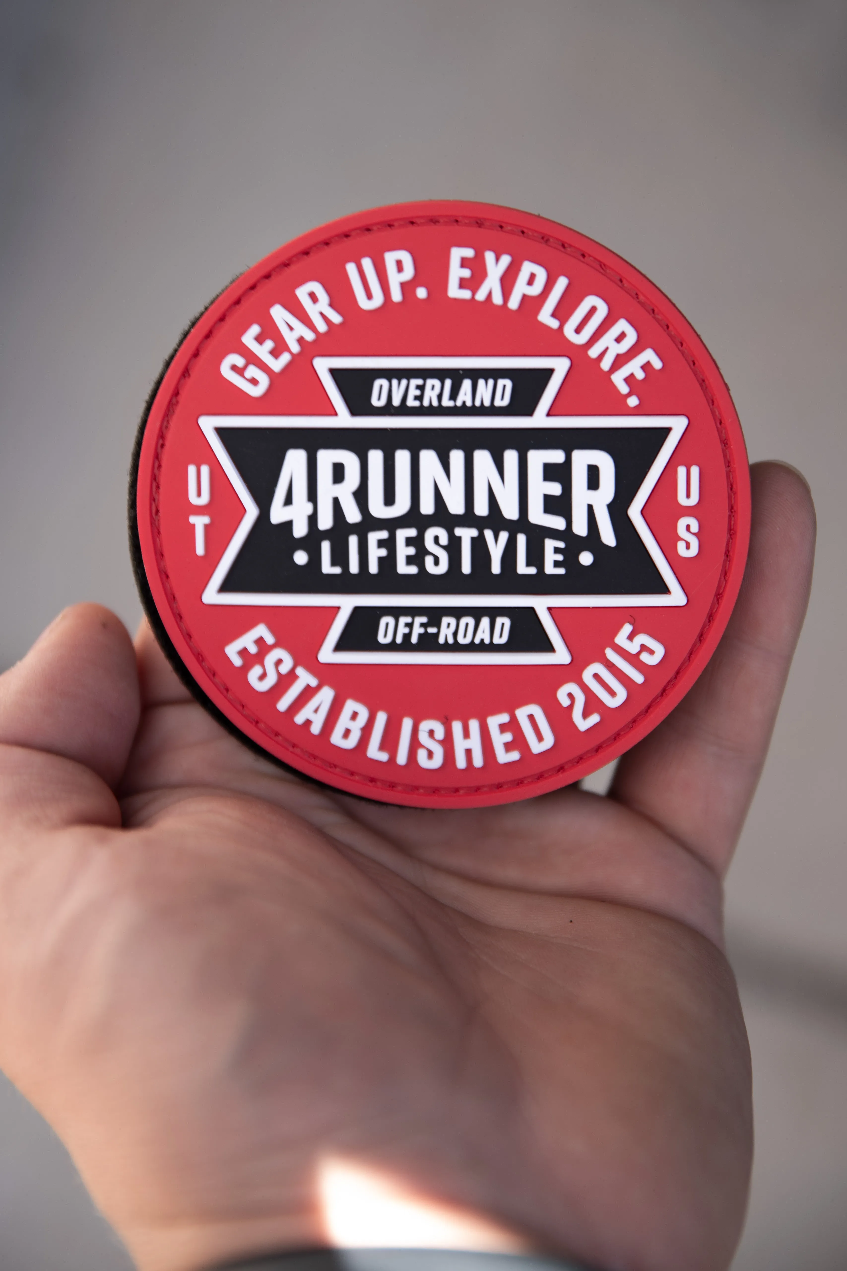 4Runner Lifestyle Red Flagstaff Patch