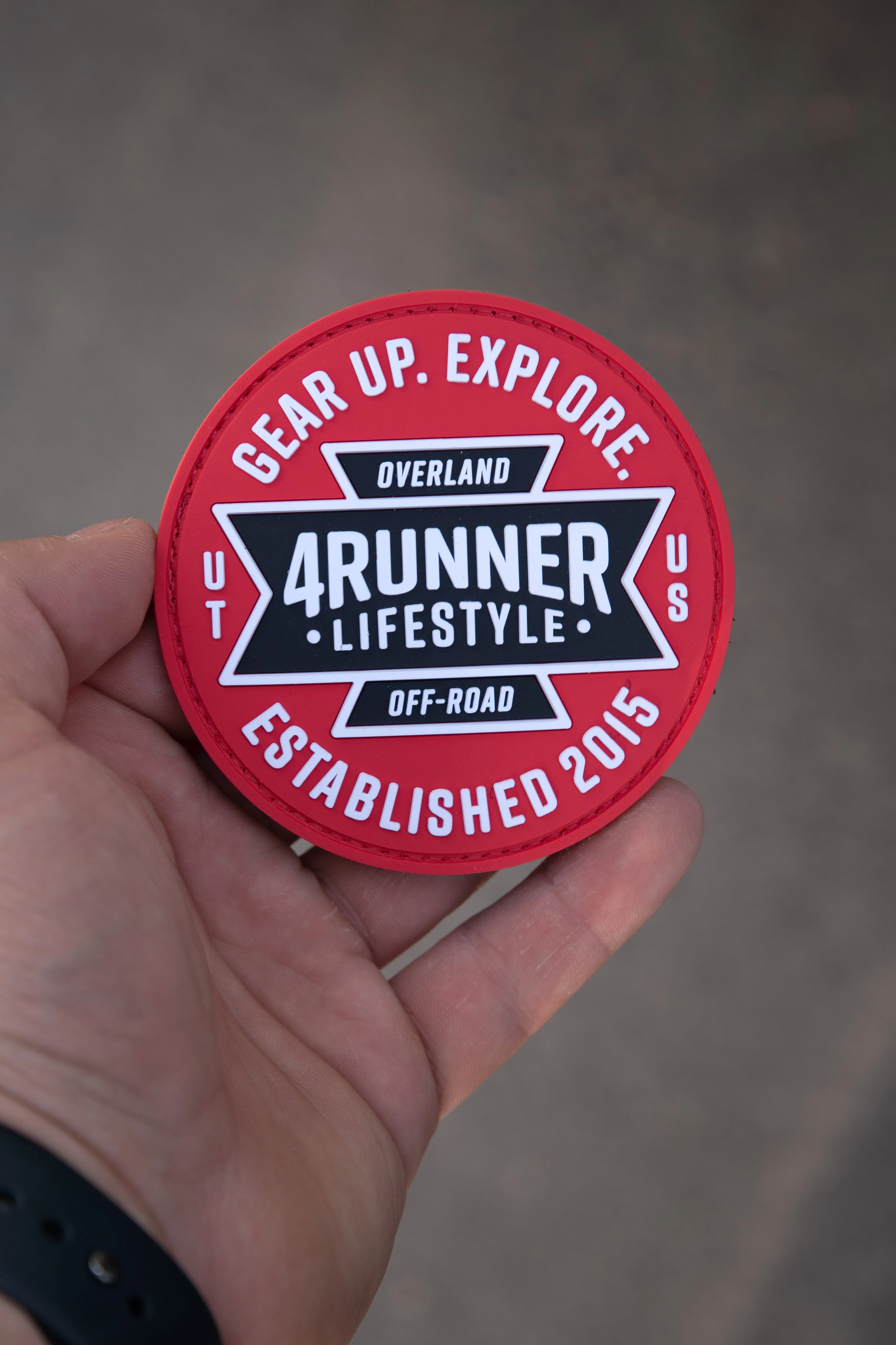 4Runner Lifestyle Red Flagstaff Patch