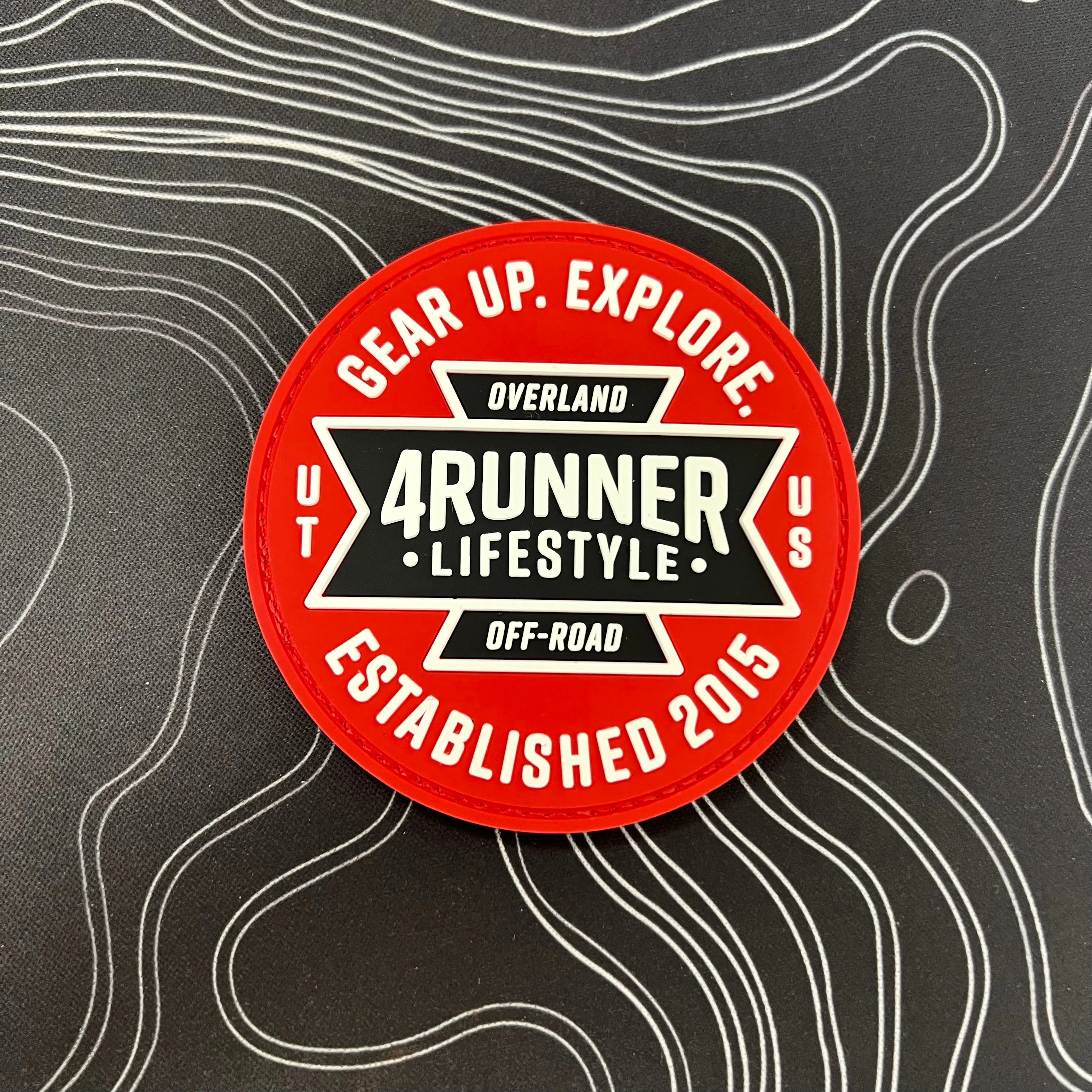 4Runner Lifestyle Red Flagstaff Patch