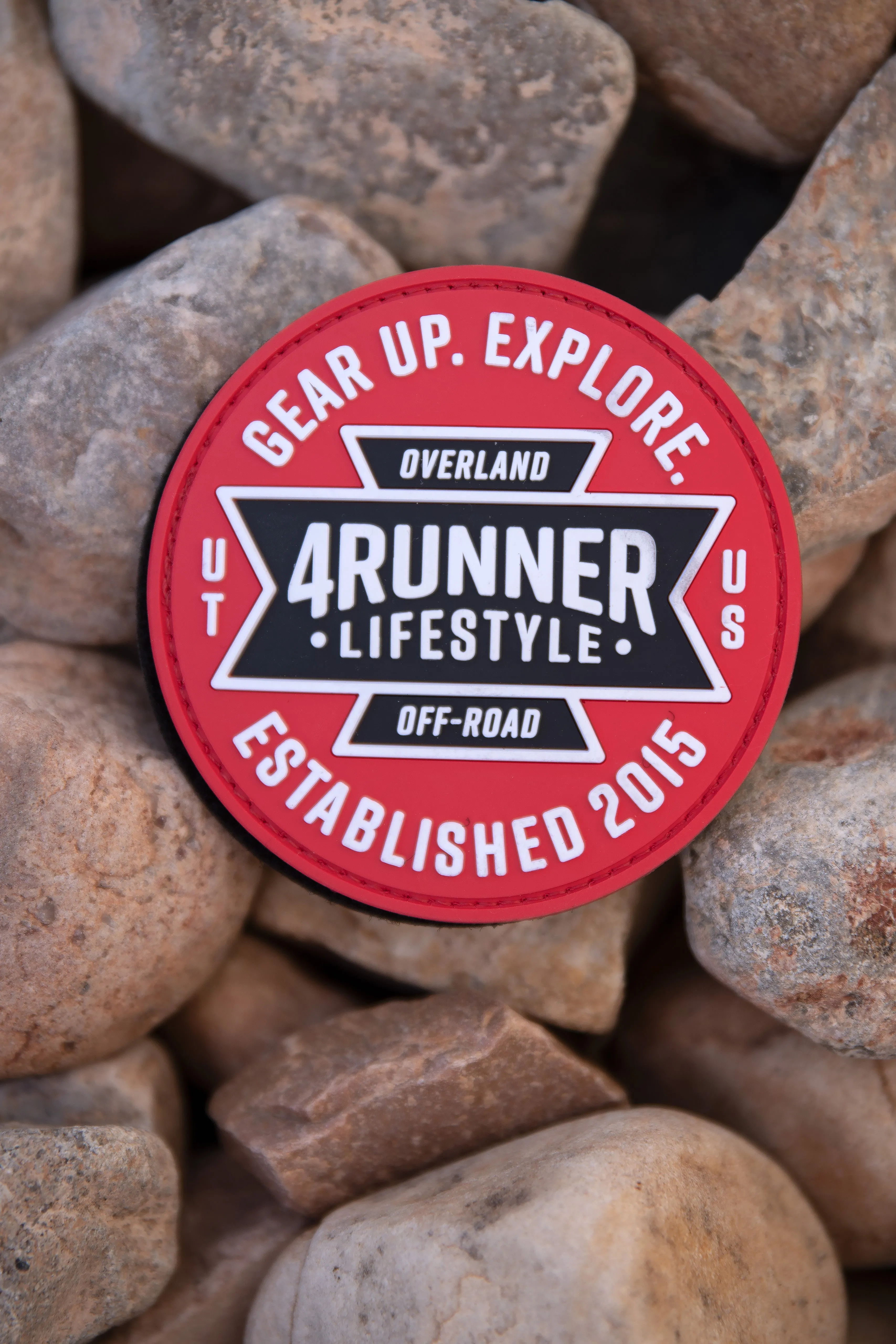 4Runner Lifestyle Red Flagstaff Patch