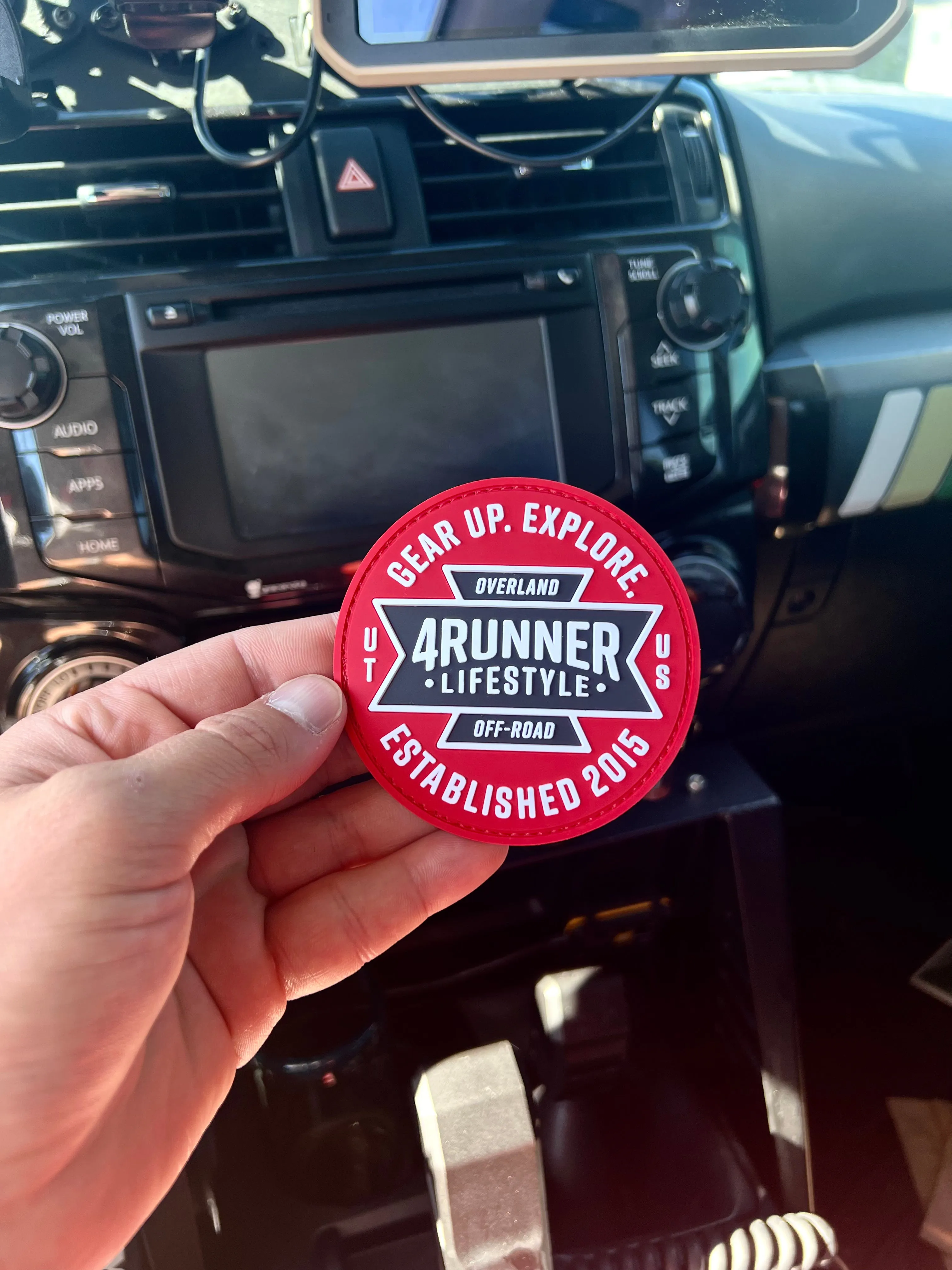 4Runner Lifestyle Red Flagstaff Patch