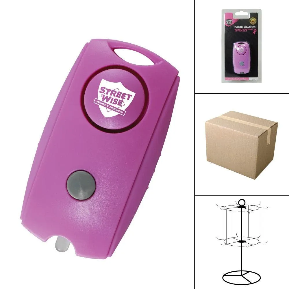 50 Units - Streetwise Panic Alarm Pink