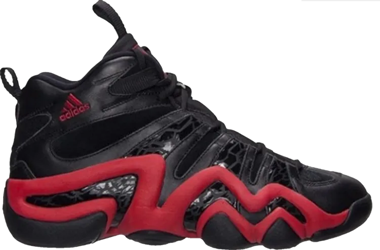 Adidas Crazy 8 'Black Red' sneakers, black