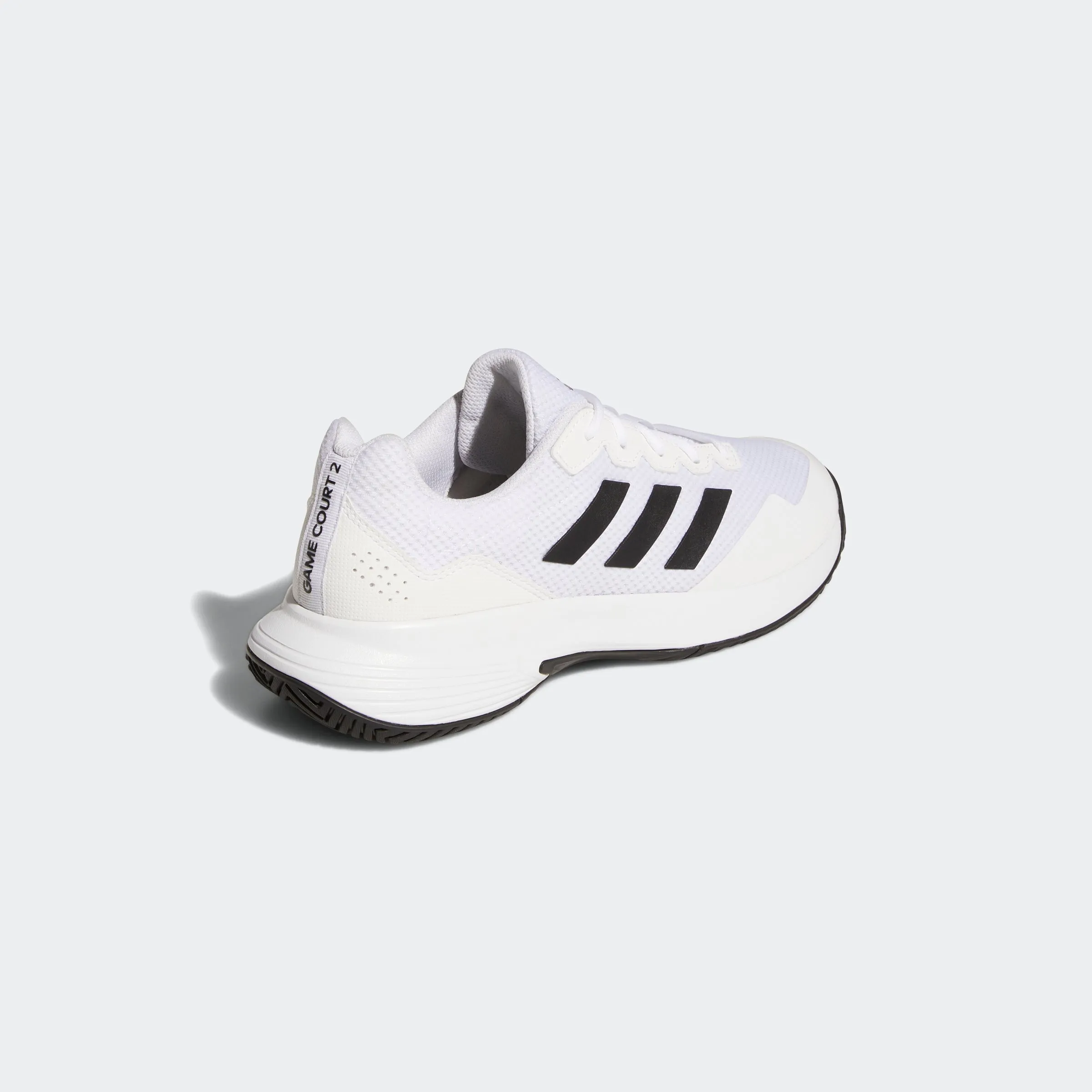 adidas Gamecourt 2.0 Tennis Shoes | Black/White | Men's