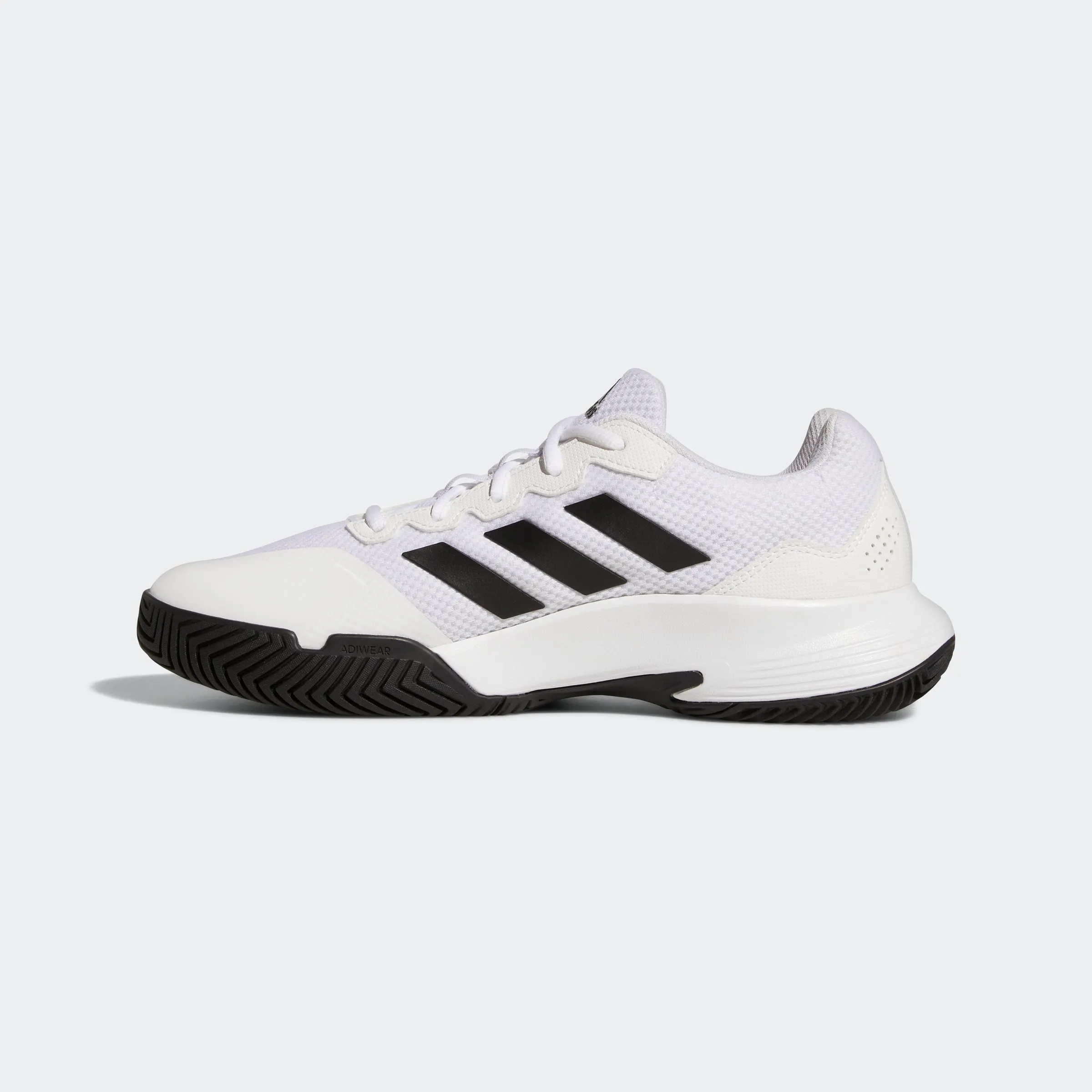 adidas Gamecourt 2.0 Tennis Shoes | Black/White | Men's