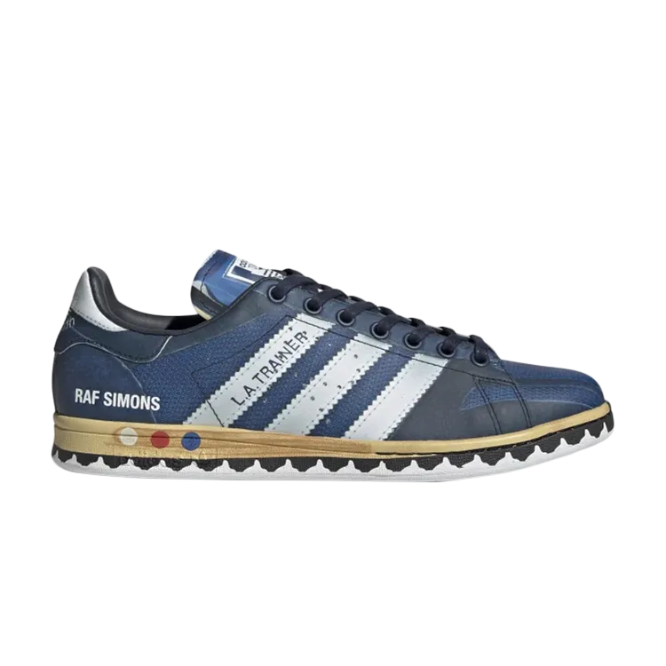 Adidas Raf Simons x LA Trainer Stan 'Trompe L'oeil' sneakers, blue