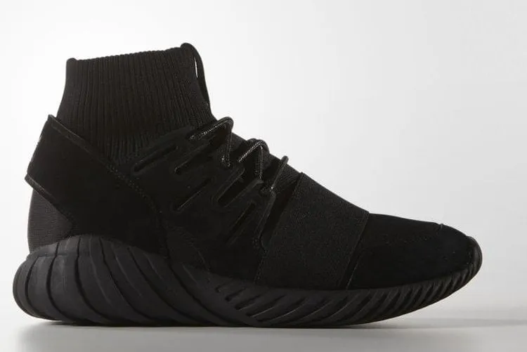 Adidas Tubular Doom 'Blackout' sneakers, black