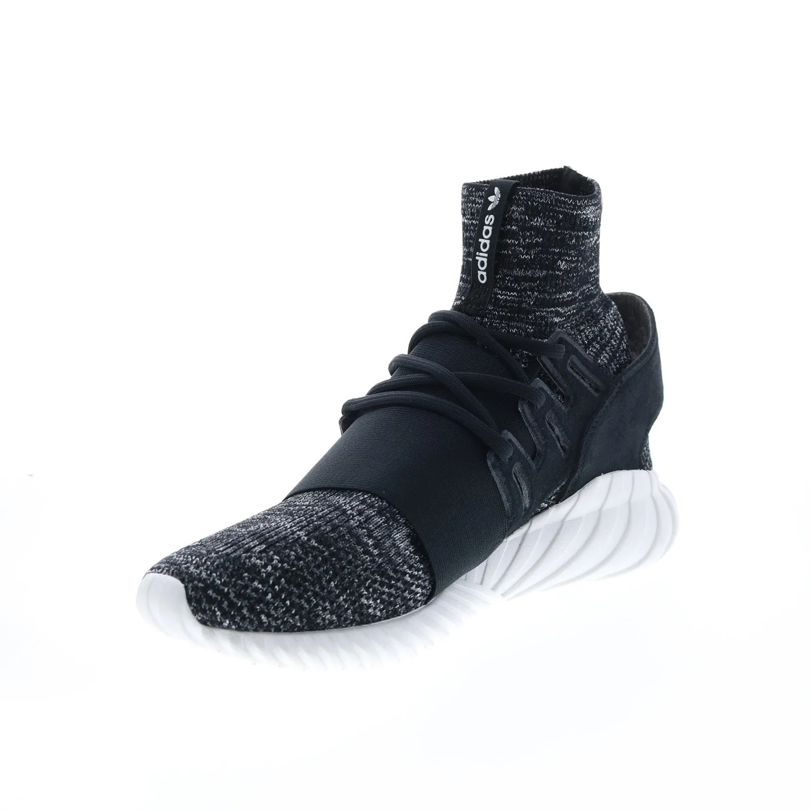 Adidas Tubular Doom PK BB2392 Mens Black Mesh Lifestyle Sneakers Shoes