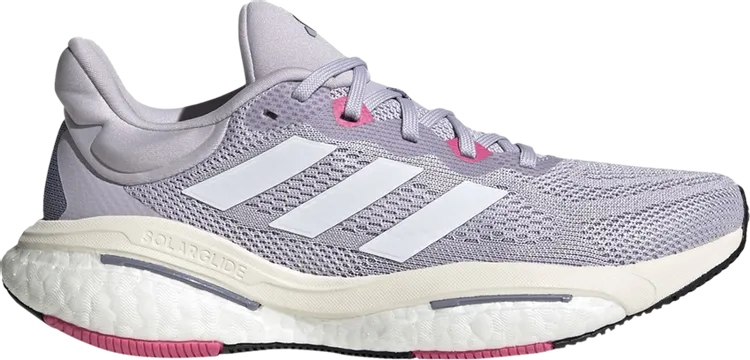 Adidas Wmns SolarGlide 6 'Silver Dawn Magenta' sneakers, purple