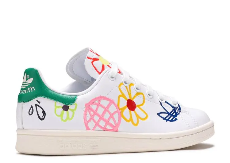 Adidas WMNS STAN SMITH 'LARGE DOODLES' sneakers, white