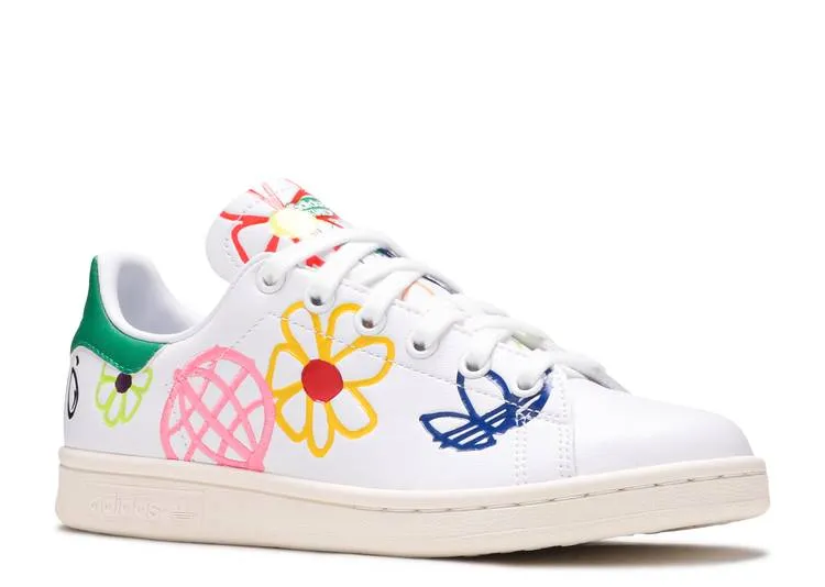 Adidas WMNS STAN SMITH 'LARGE DOODLES' sneakers, white