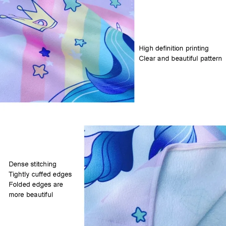 Adult Hooded Bath Towel Fine Fiber Beach Quick Dry Bathrobe, Size: 110x75cm(Turtle)