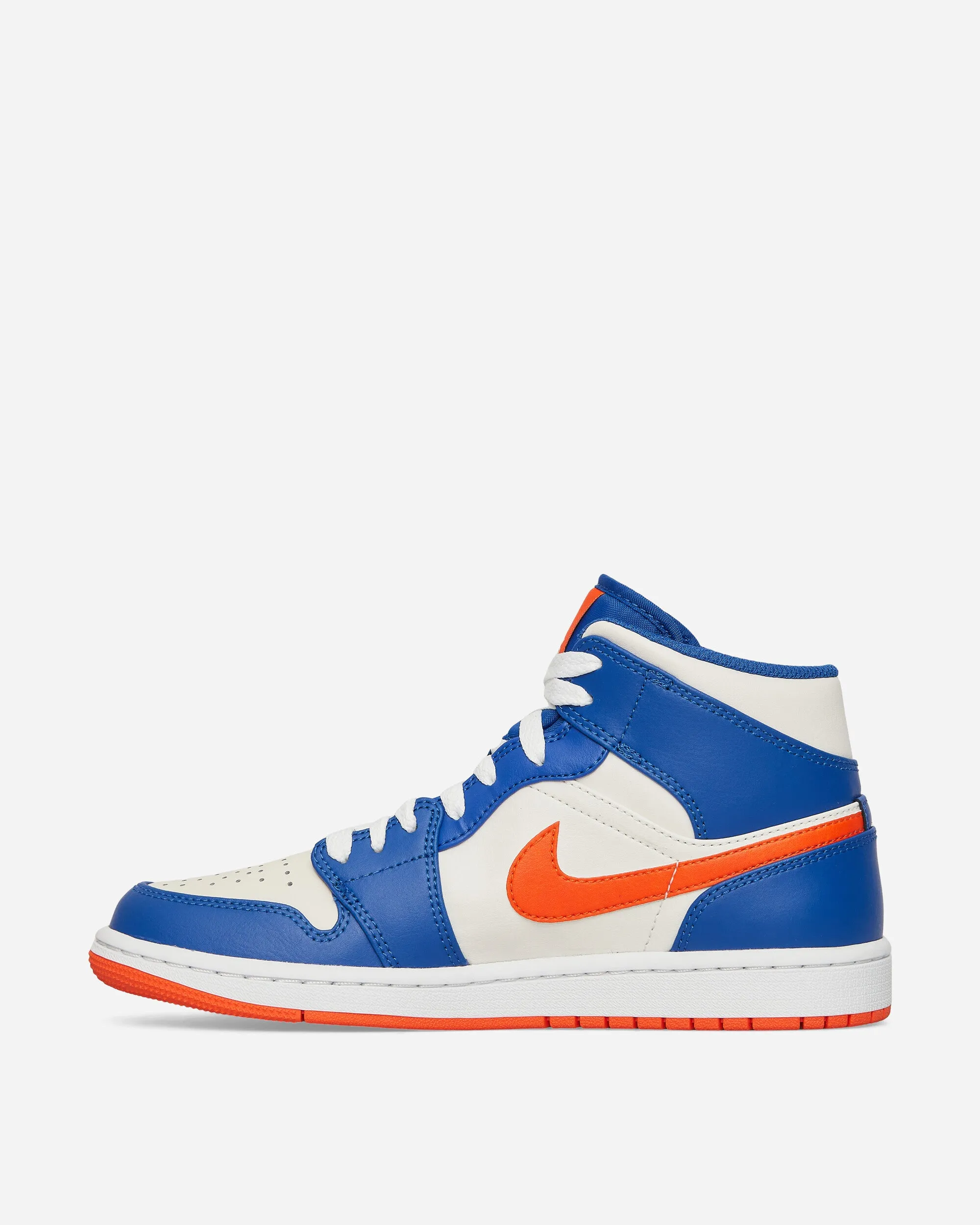 Air Jordan 1 Mid Sneakers Game Royal / Rush Orange