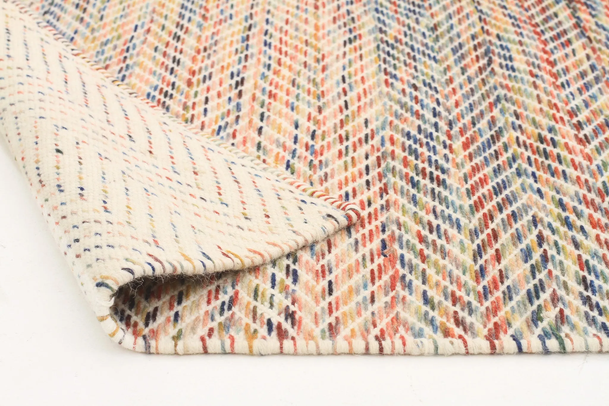 Anaya Flat Woven Wool  Multi Rug
