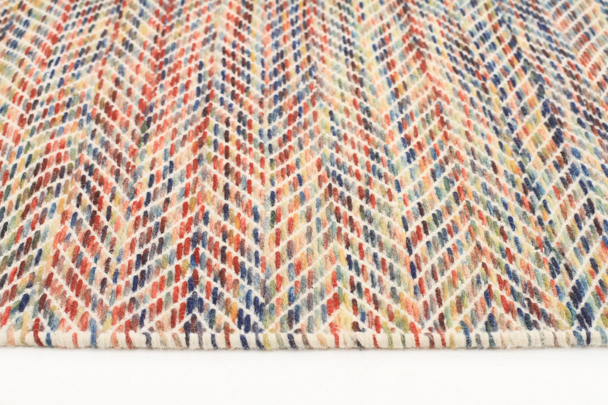 Anaya Flat Woven Wool  Multi Rug