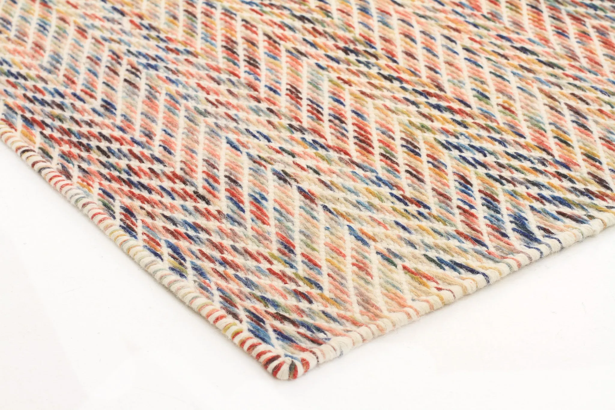 Anaya Flat Woven Wool  Multi Rug