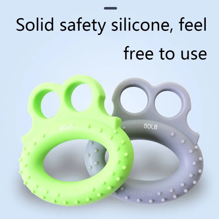Angry Frog Shape Finger Grip Device Finger Strength Exercise Grip Ring(60LB (Orange))