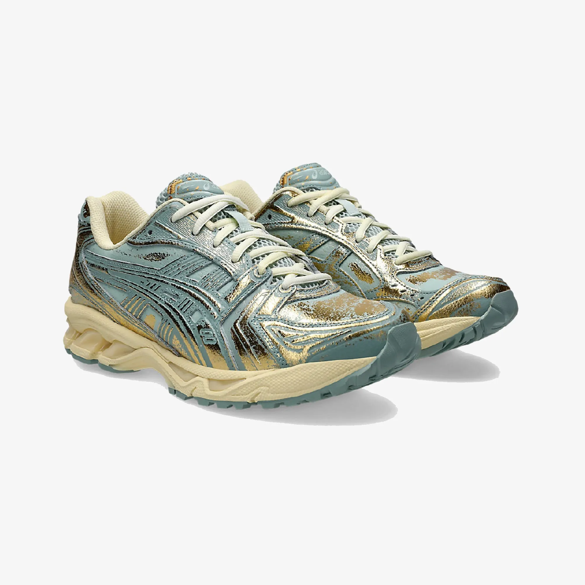 ASICS | GEL KAYANO 14 { PURE GOLD/COLD MOSS