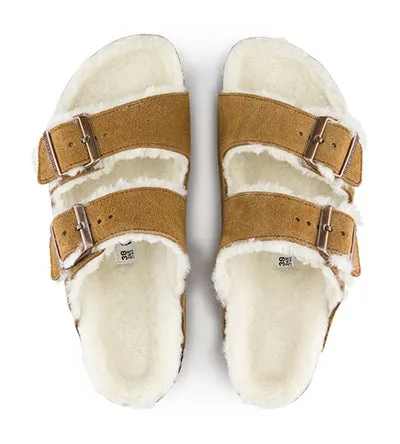 BIRKENSTOCK ARIZONA SHEARLING MINK