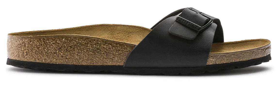 Birkenstock Madrid Black Birko-Flor Made In Germany