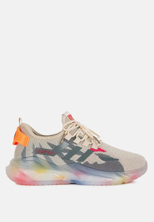 Block Sole Sneakers
