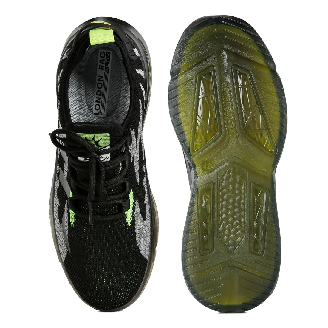 Block Sole Sneakers