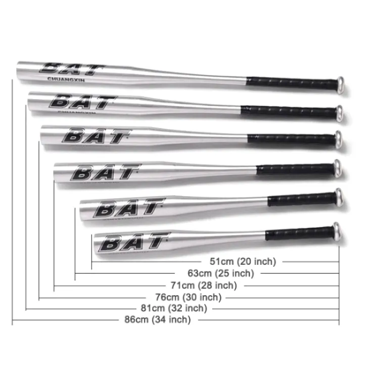 Blue Aluminium Alloy Baseball Bat Batting Softball Bat, Size:34 inch