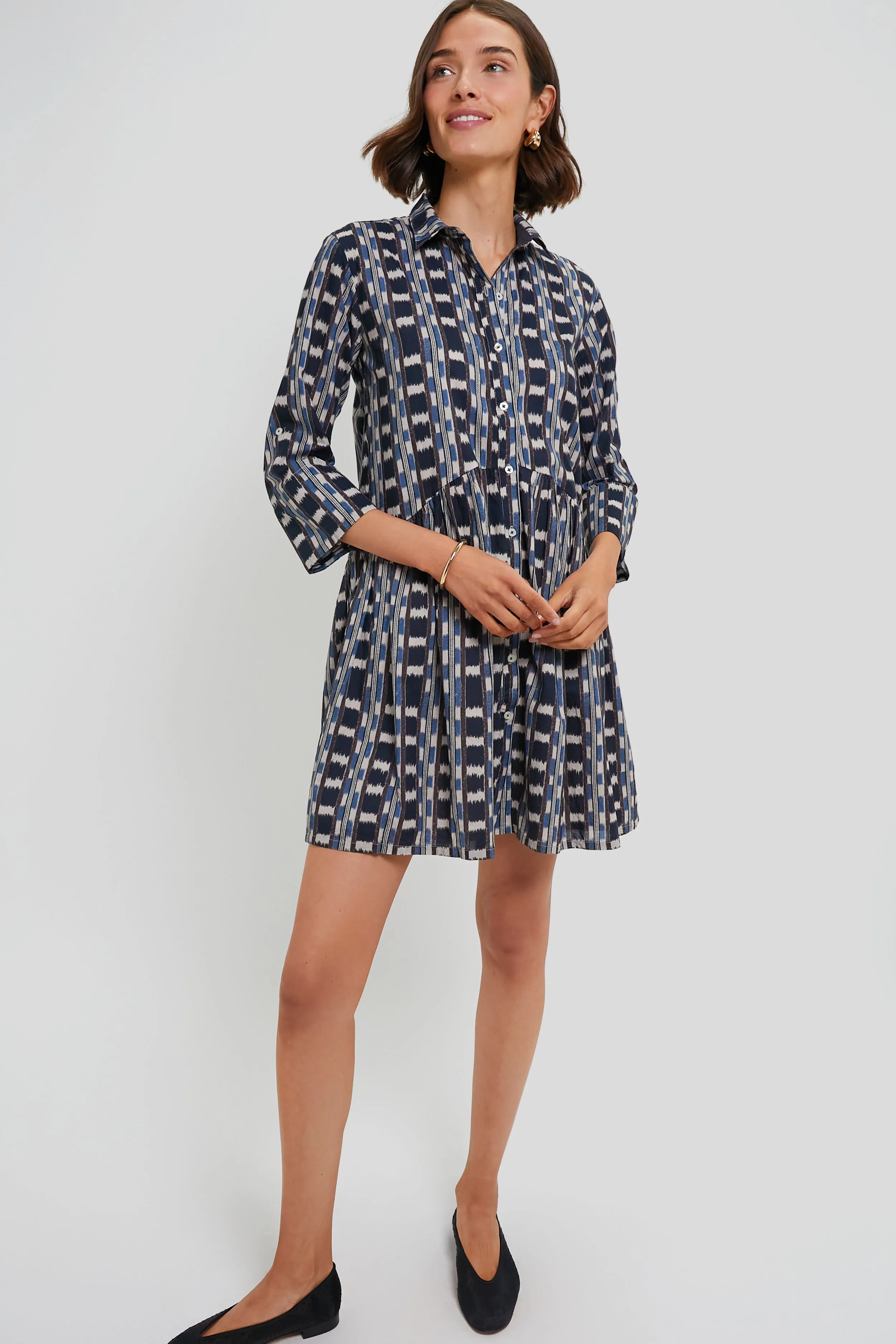Blue Manuel Deauville Short Dress