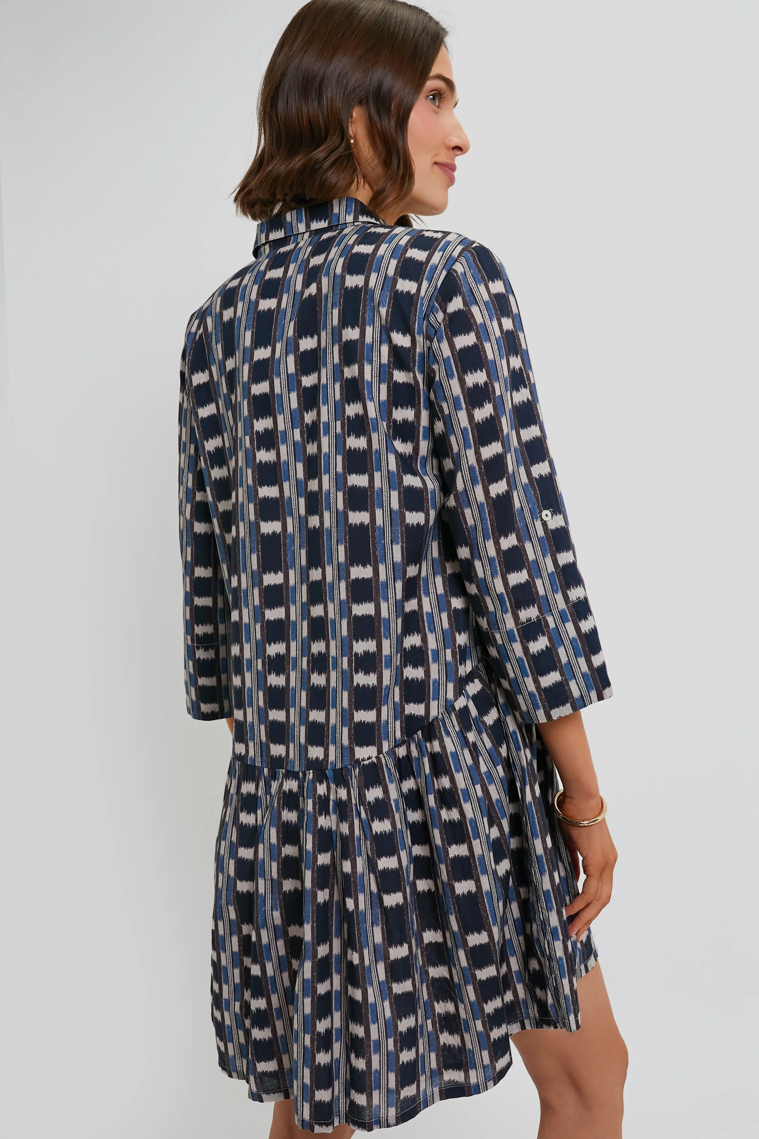 Blue Manuel Deauville Short Dress