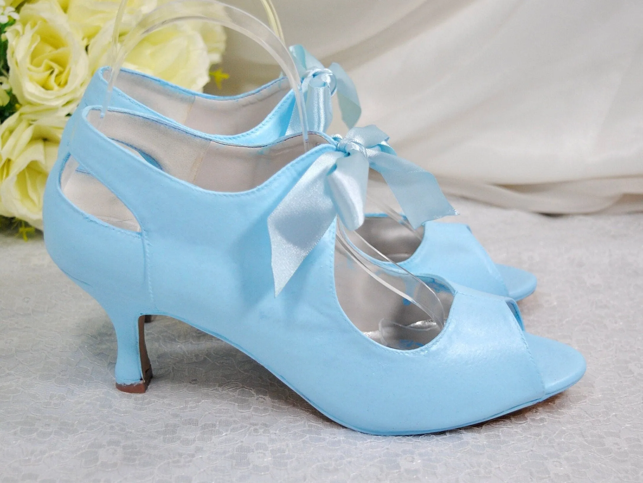Blue Vintage Booties