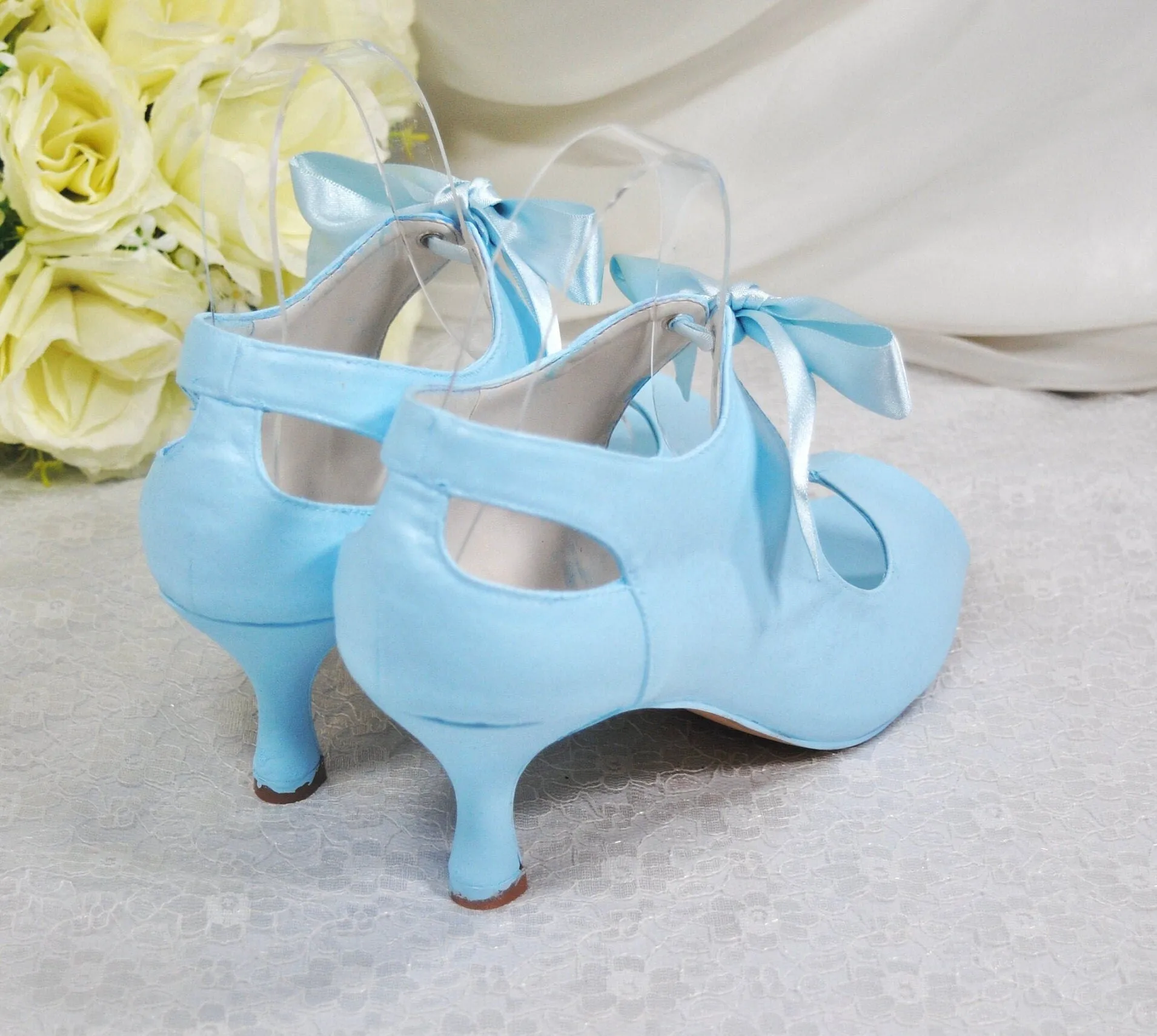 Blue Vintage Booties