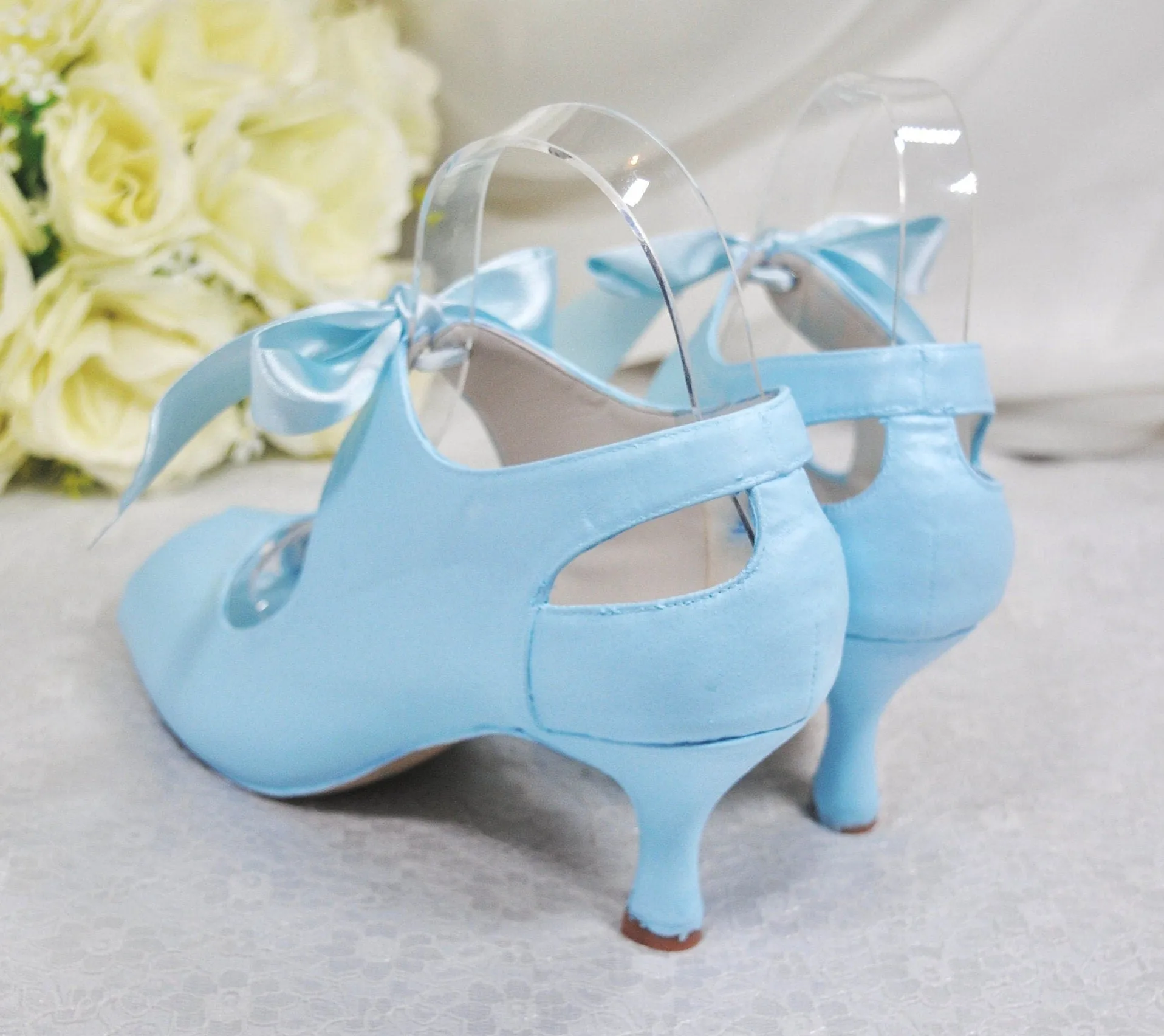 Blue Vintage Booties