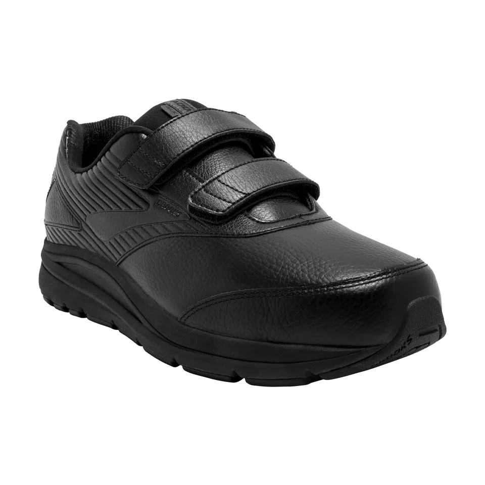 Brooks Men's Addiction Walker V-Strap 2 2E Width Black/Black