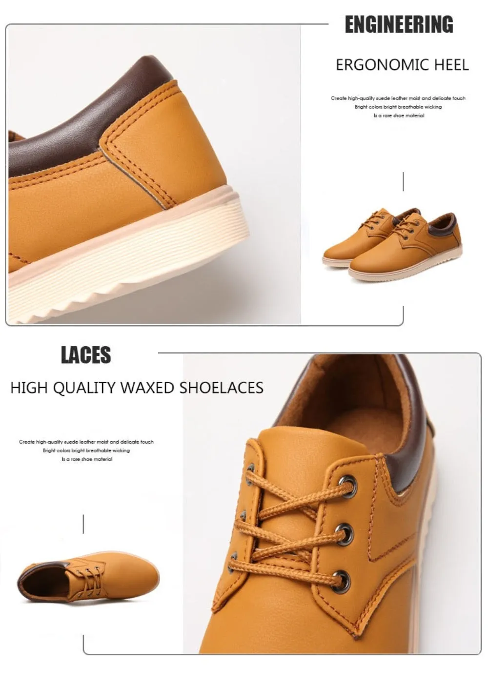 Casual Flat Oxford Sneakers