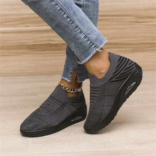 Casual Striped Sneakers