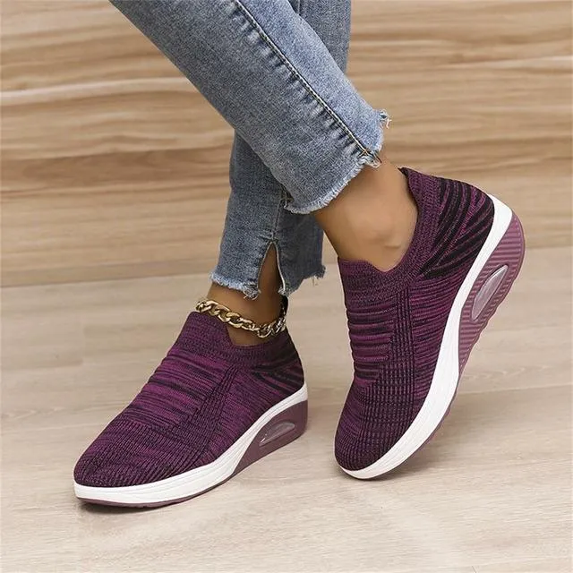 Casual Striped Sneakers