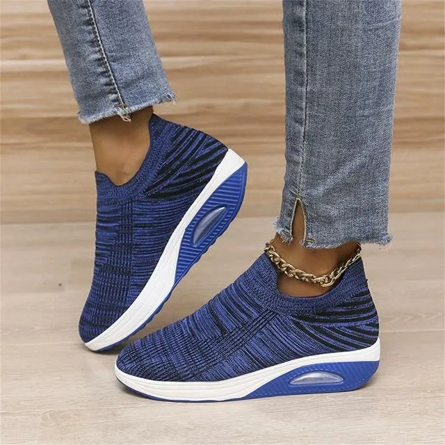 Casual Striped Sneakers