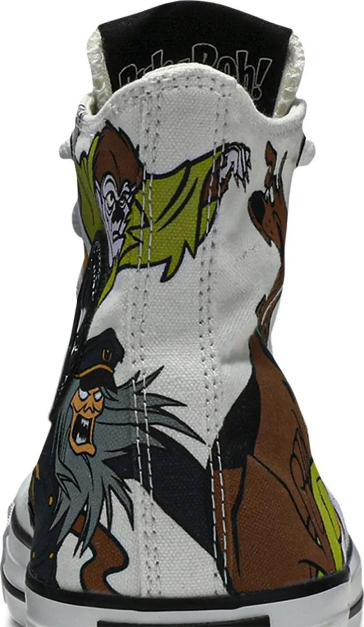 Converse Scooby-Doo x Chuck Taylor All Star High The Gang and Villains sneakers, white
