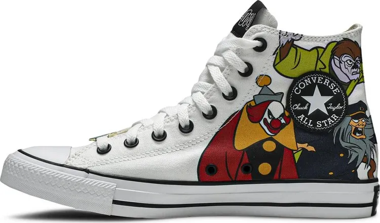 Converse Scooby-Doo x Chuck Taylor All Star High The Gang and Villains sneakers, white