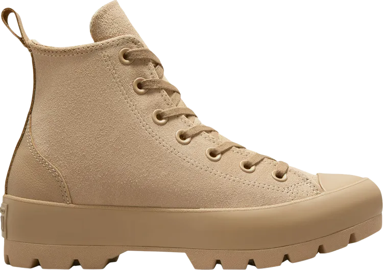 Converse Wmns Chuck Taylor All Star Lugged High Nomad Khaki Sneakers, Brown