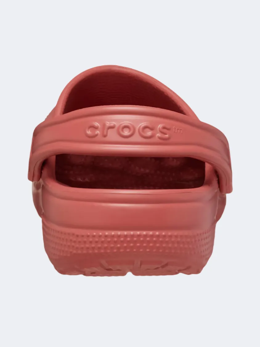 Crocs Classic Clog Unisex Lifestyle Slippers Strawberry Wine
