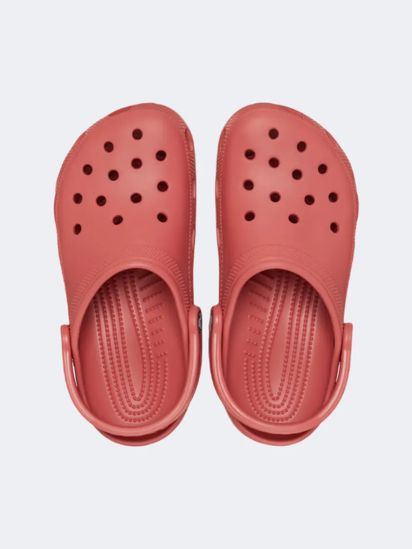 Crocs Classic Clog Unisex Lifestyle Slippers Strawberry Wine