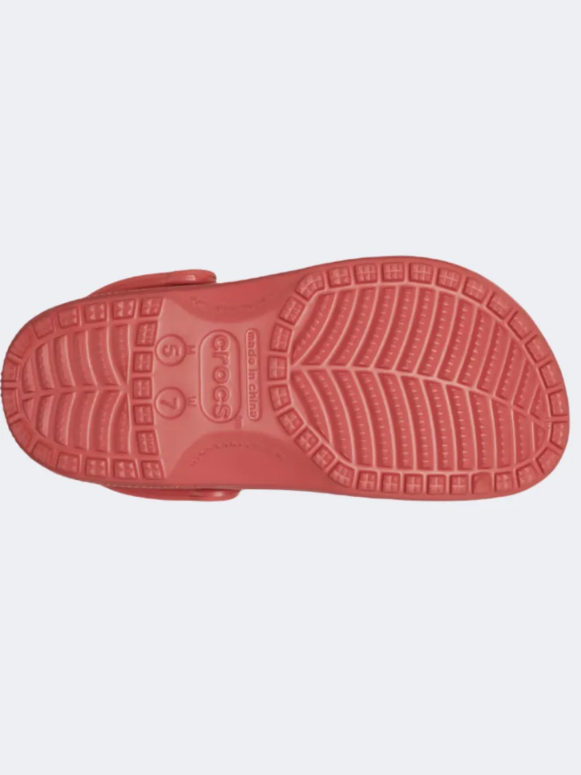 Crocs Classic Clog Unisex Lifestyle Slippers Strawberry Wine