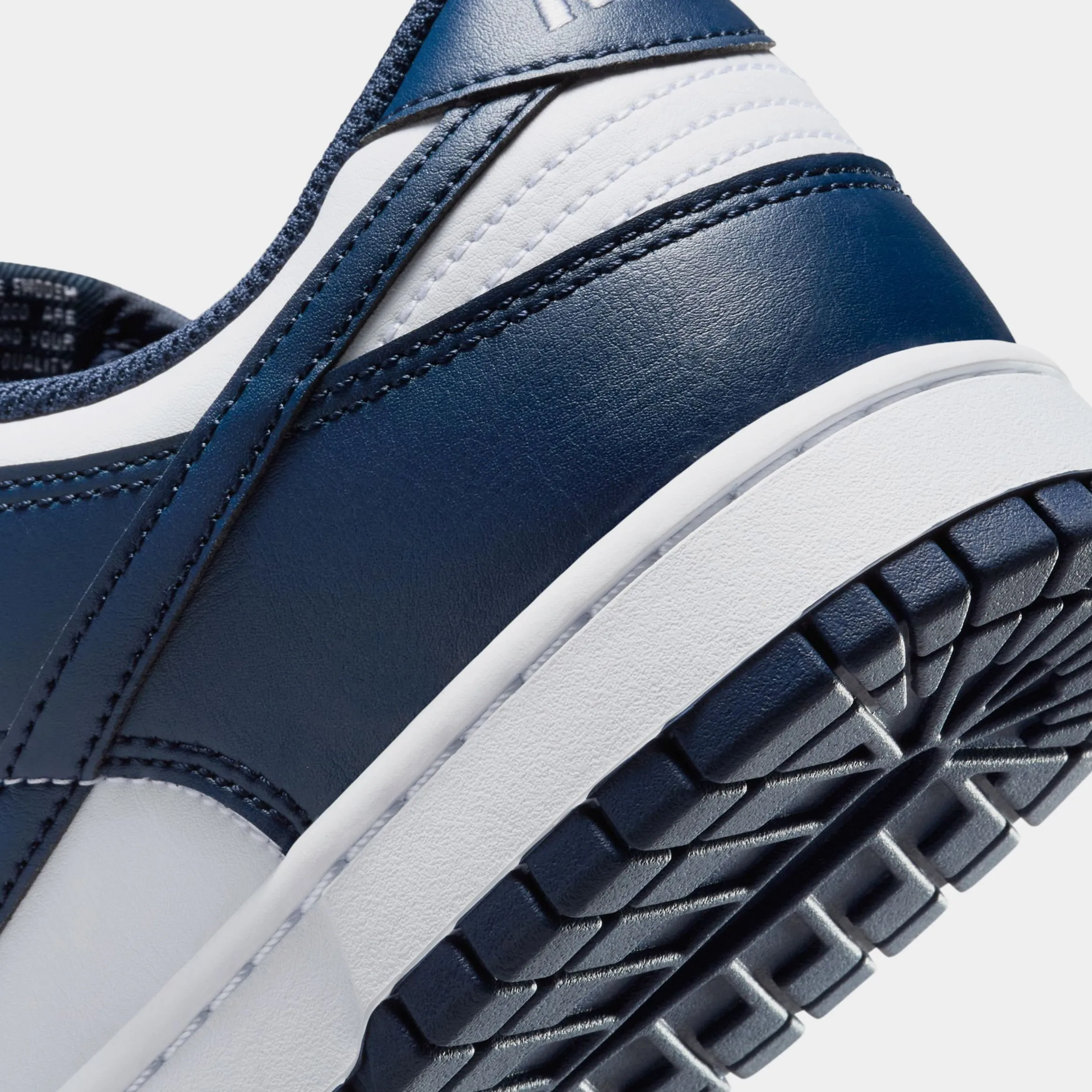 Dunk Low Mens Lifestyle Shoes (Midnight Navy/White)