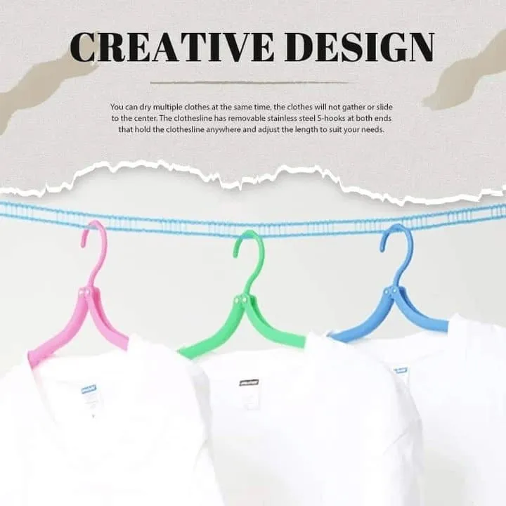 Easy Hang™ - Non-Slip Clothesline