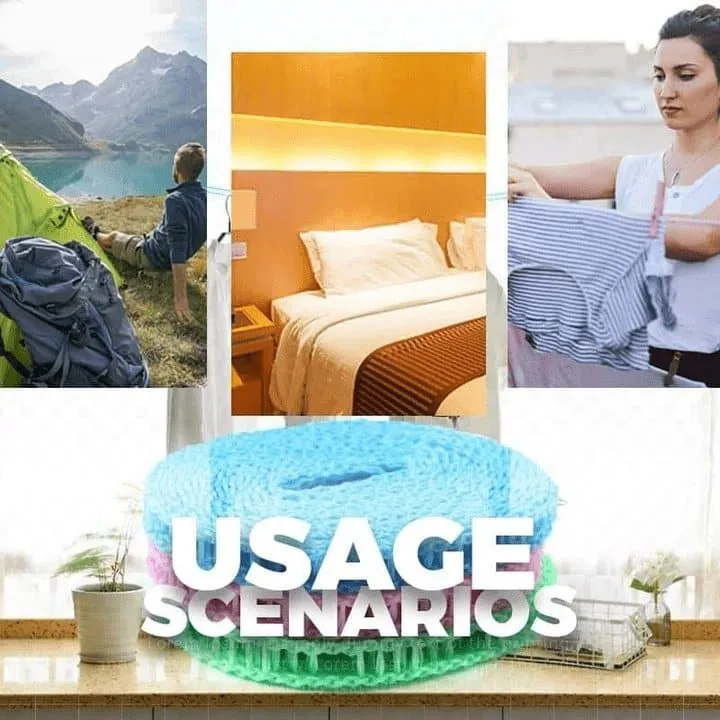 Easy Hang™ - Non-Slip Clothesline