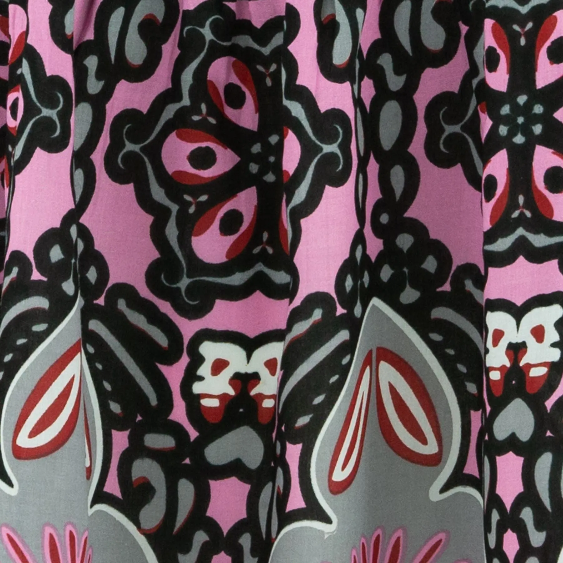 Empire Line Tea Dress - Fleur-De-Lis