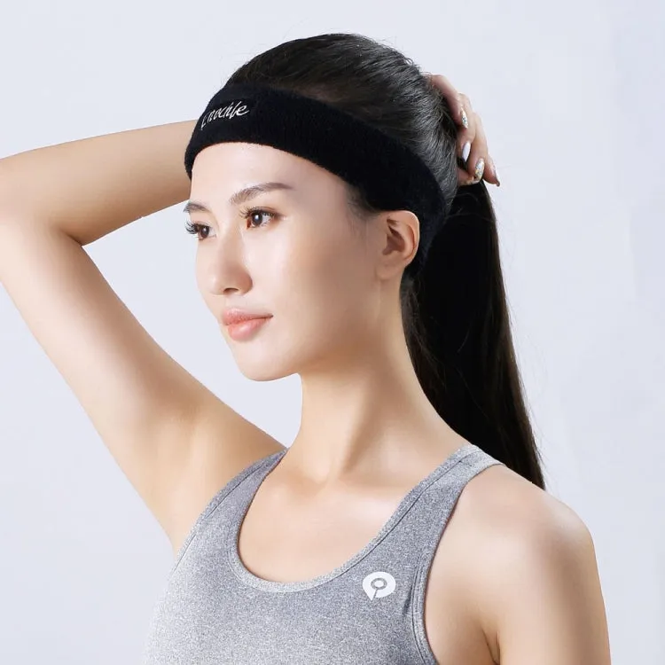 Enochle Sports Sweat-Absorbent Headband Combed Cotton Knitted Sweatband(Orange)