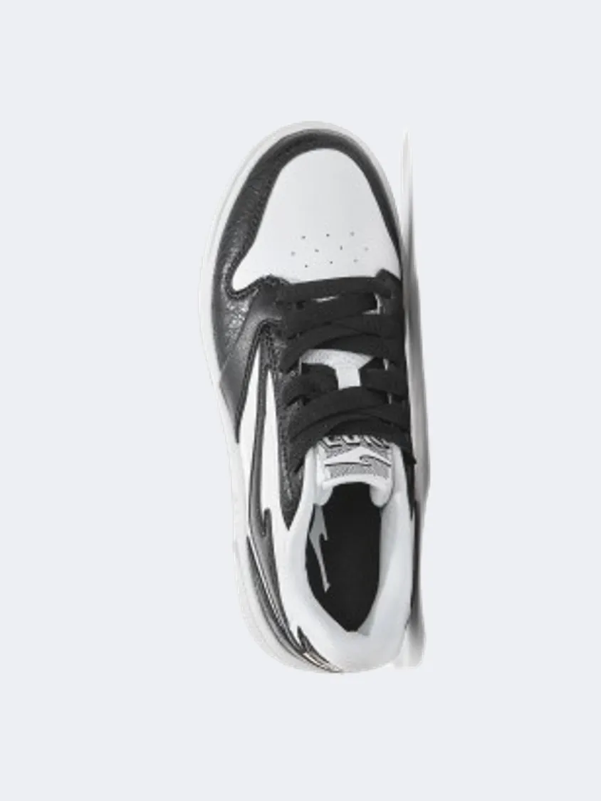 Erke Skateboard Women Lifestyle Shoes Black/Light White