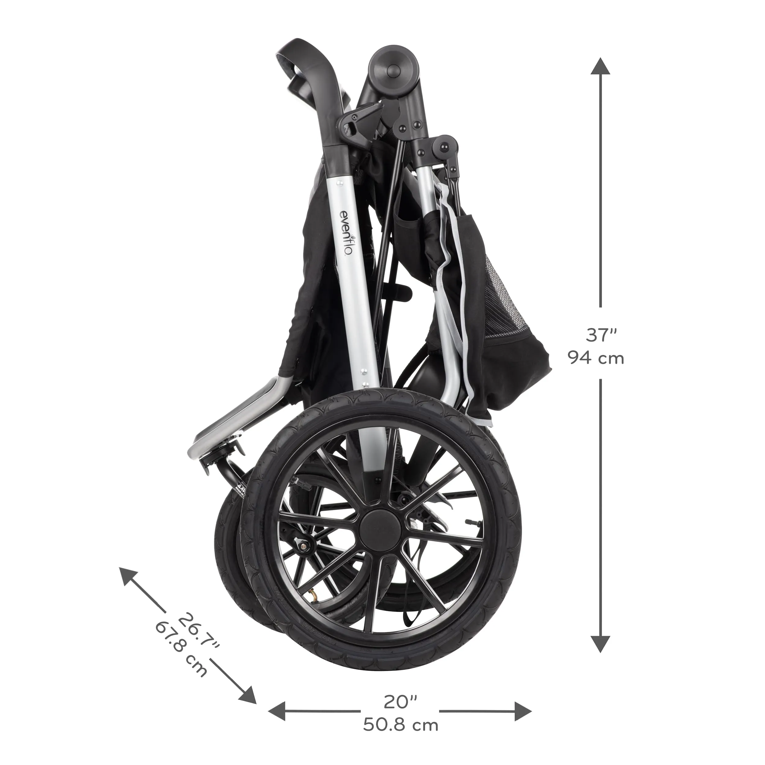 Evenflo Victory 3 Wheel Jogging Travel System.